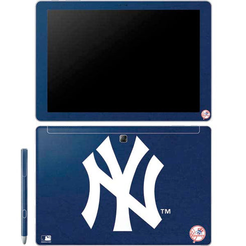 MLB New York Yankees - Solid Distressed Galaxy Book 12in Skin